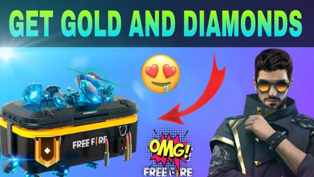 How to get gold and diamonds in Free Fire