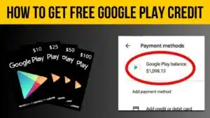 google play credit