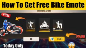 bike emote free fire