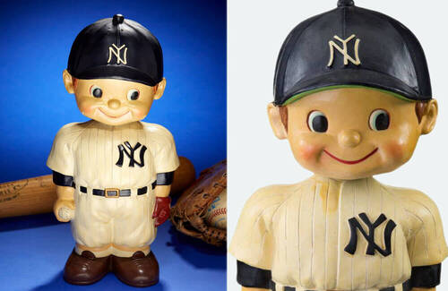 New York Yankee Bobblehead 1961-62