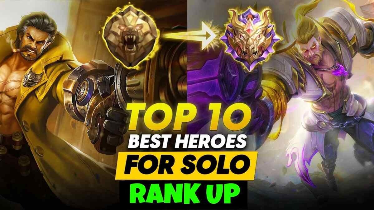 Best Heroes For Solo Rank Up in Mobile Legends