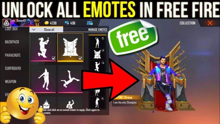 Unlock All Emotes