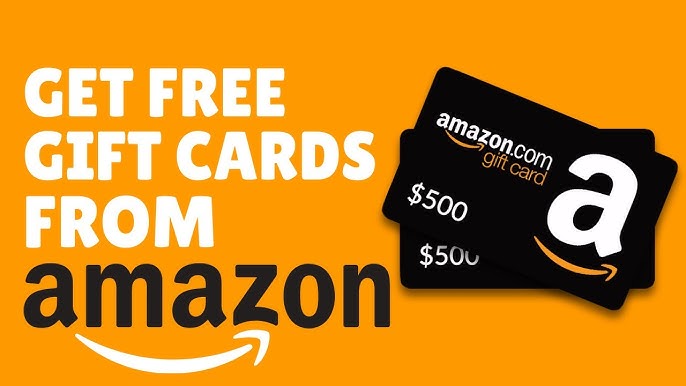 free amazon gift cards