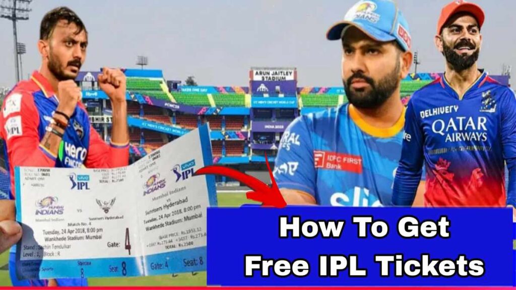 ways to get free ipl tickets
