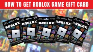Roblox Game Gift Card