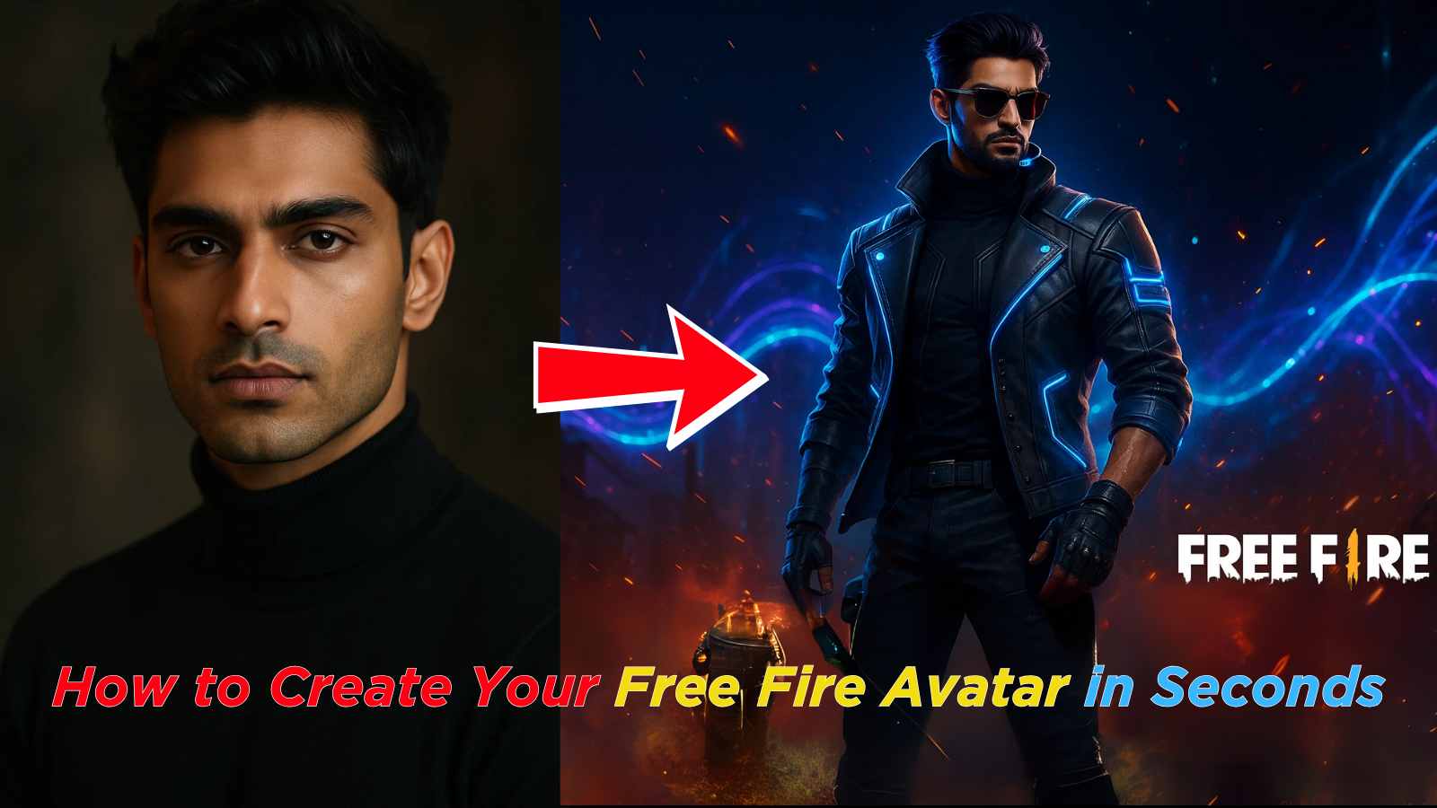 create free fire avatar