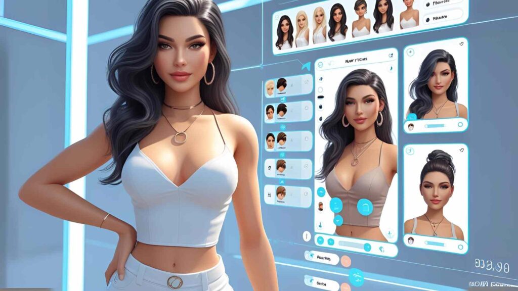 Customise Her Look and Personality