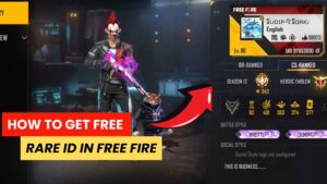 Free Rare ID in Free Fire
