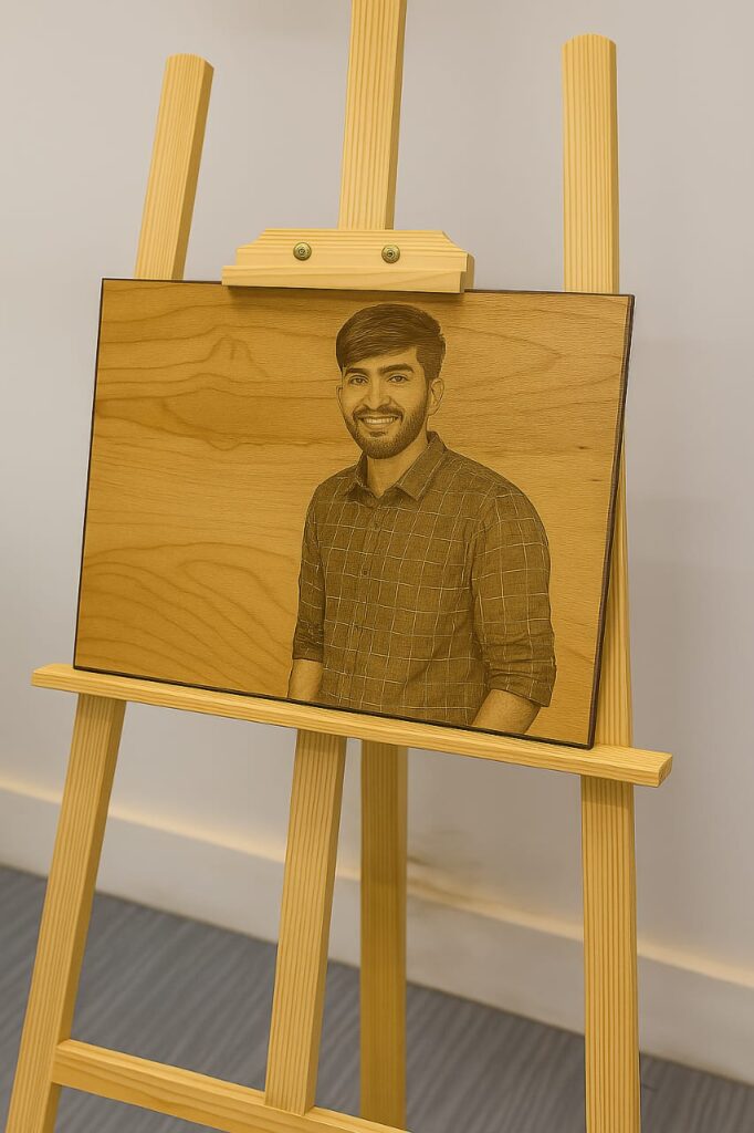 Wood Engraved