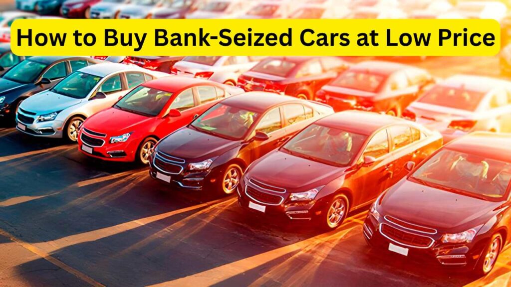 Bank‑Seized Vehicles