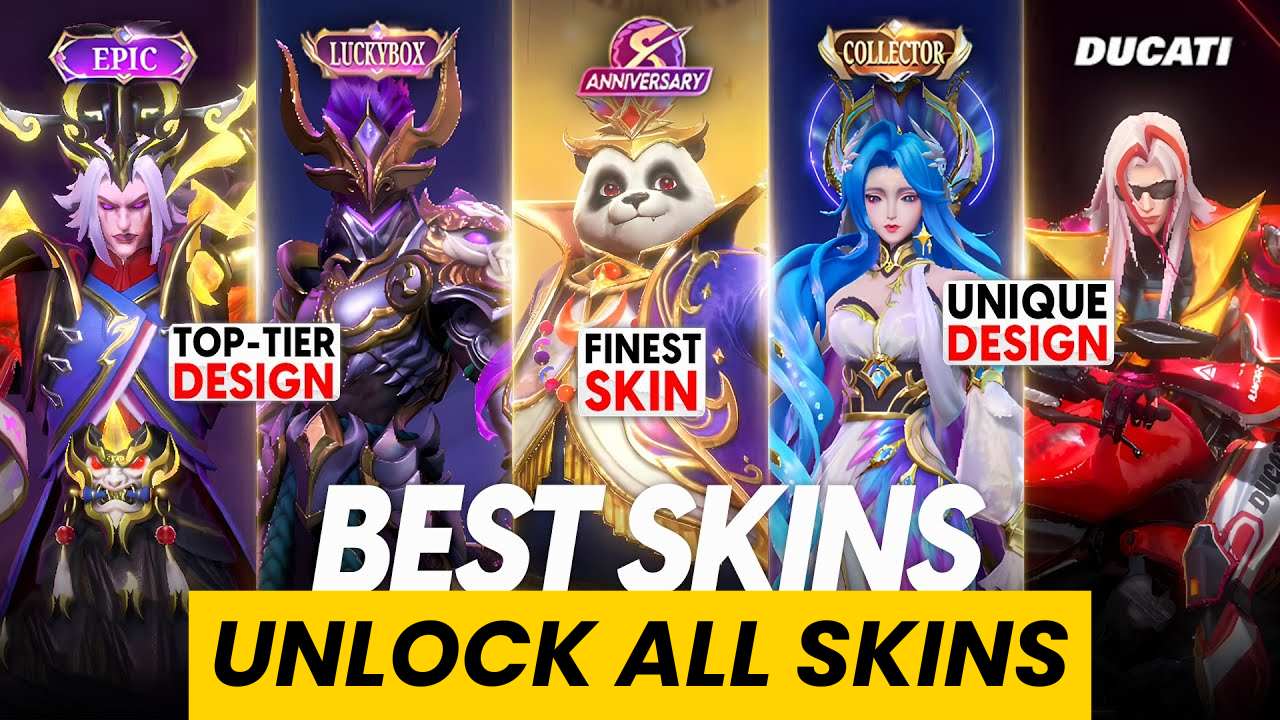 Unlock all Skins in Mobile Legends