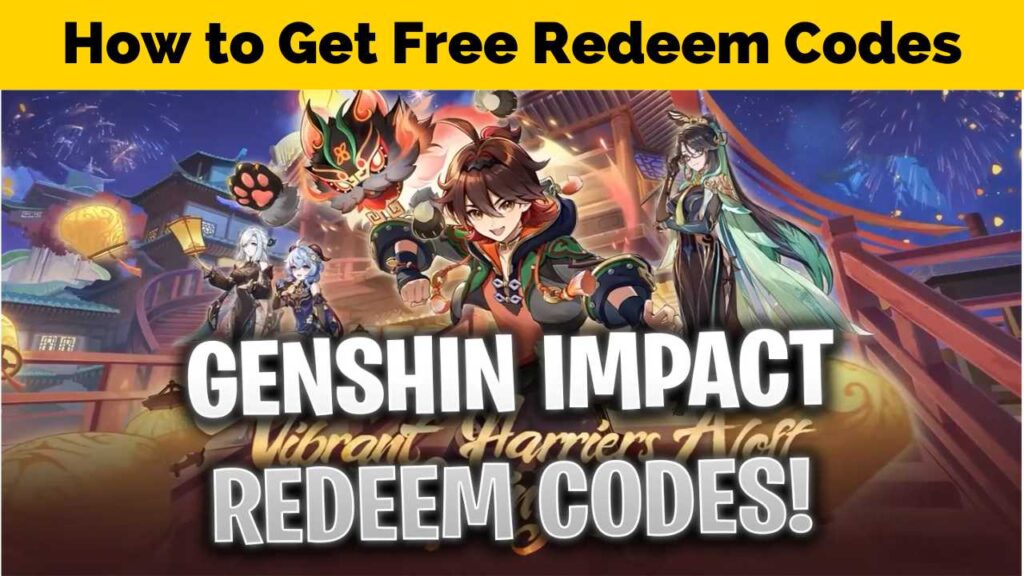 Redeem Codes in Genshin Impact