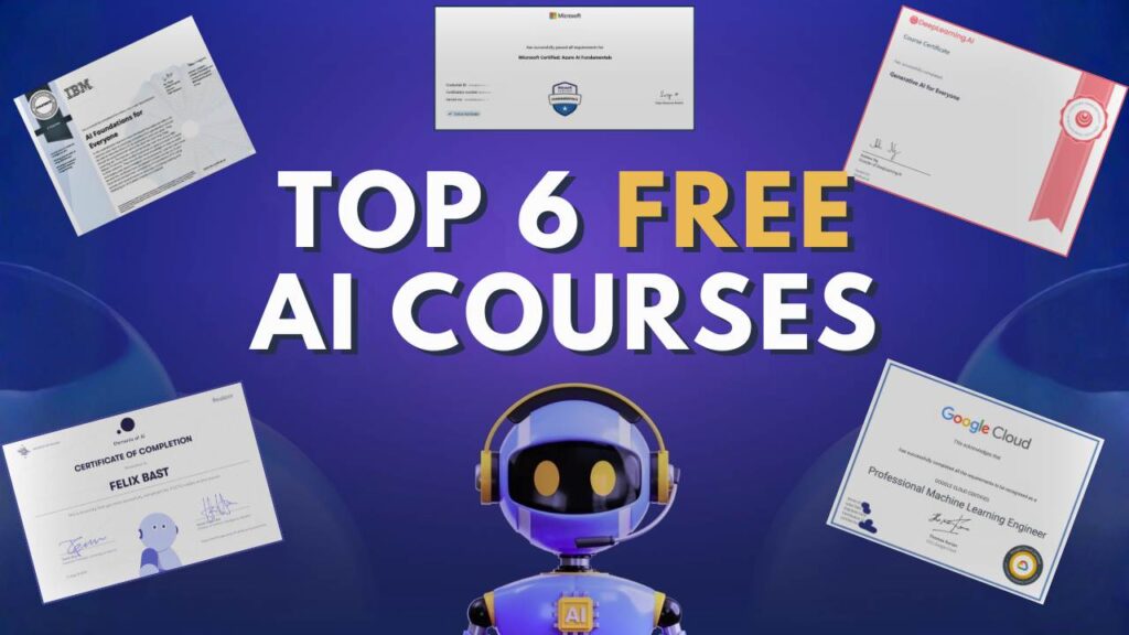 Best Free AI Course with Certificate