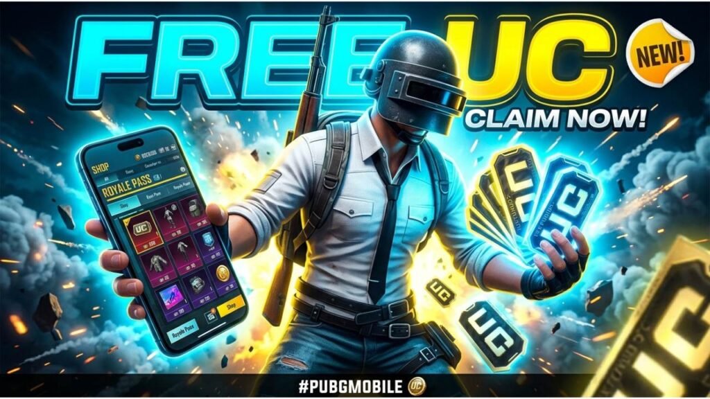 FREE UC in PUBG