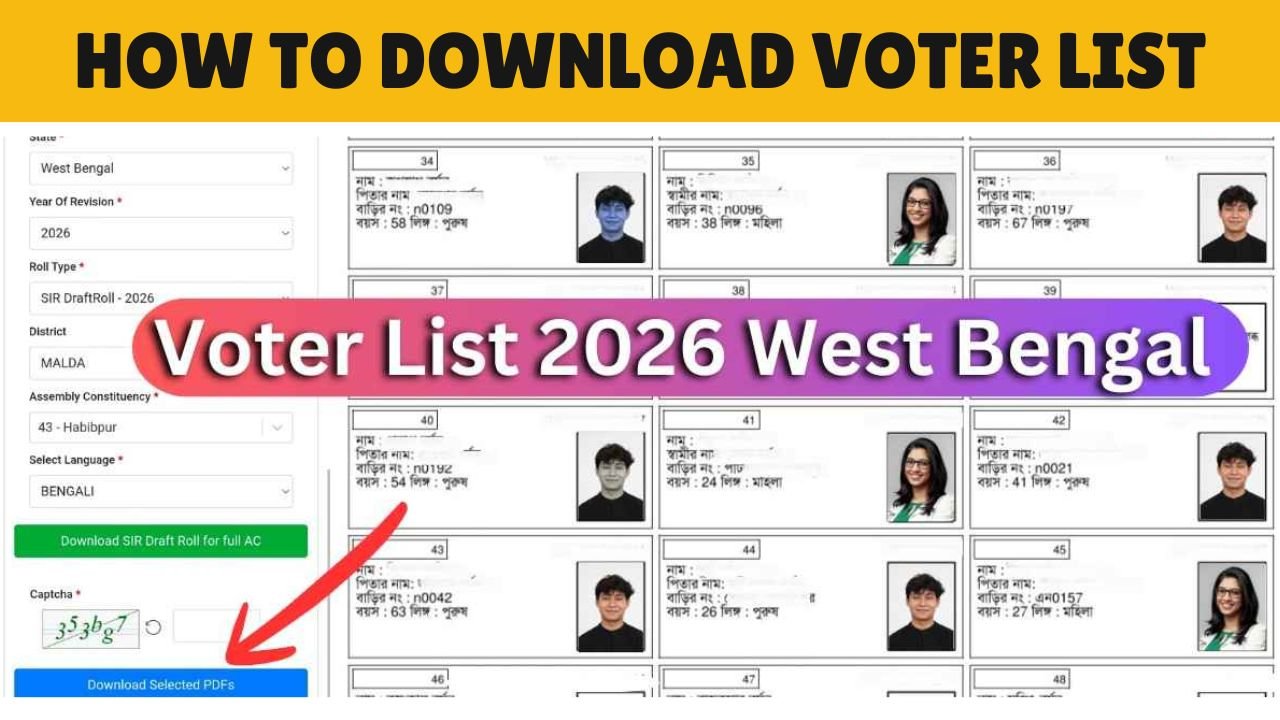 West Bengal Final Voter List