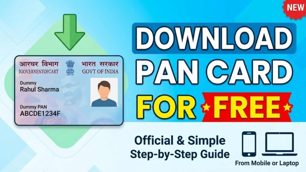 Download PAN Card Online