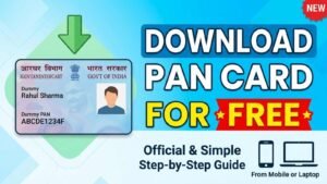 Download PAN Card Online