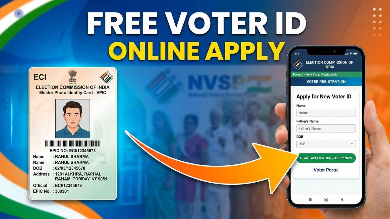 Online Voter ID apply