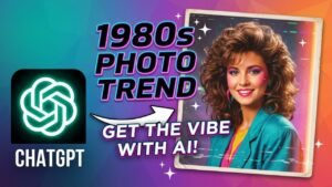 chatgpt 1980s photo trend